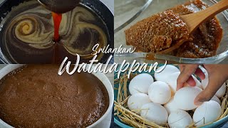 Sri Lankan Watalappan Recipe  Eid Sweets  Original Muslim Style watalappam  Ramadan Eid desserts [upl. by Bette-Ann]