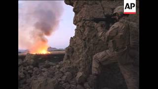 US marines engage Taliban fighters in close combat in southern Afghanistan [upl. by Nus]