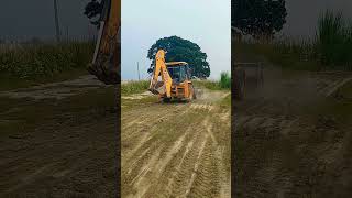 JCB operator JCB 3DX loader ka power ❤️ JCB tractor loading JCB machine shorts [upl. by Jeffery]