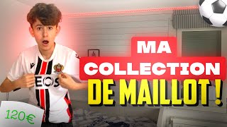 JE VOUS PRÉSENTE MA COLLECTION DE MAILLOT DE FOOTBALL  👕 [upl. by Ardua]