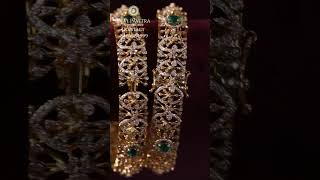 Diamond Bangle for a Beautiful Bride  Bridal Collection II Devi Pavitra Gold amp Diamonds [upl. by Nilrev]