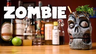 Zombie 1934 Recipe  How to Make the Classic Tiki Cocktail amp the History Behind It [upl. by Gurl]