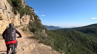 S Quirze de Safaja y Cingles de Bertí en mtb [upl. by Mcnutt]