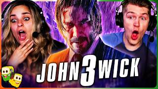 JOHN WICK CHAPTER 3  PARABELLUM Movie Reaction  First Time Watch [upl. by Llovera]