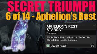 Starcat 6 of 14  Aphelions Rest Destiny 2 [upl. by Releehw]