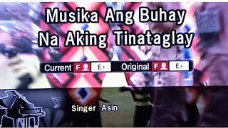 MUSIKA ANG BUHAY NA AKING TINATAGLAY Asin 🎵Karaoke Version🎵 [upl. by Nidnerb]