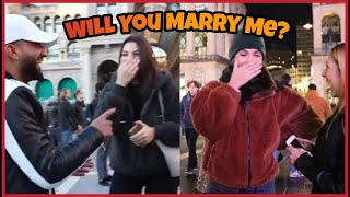 Will You Marry Me  Propose To Italian Girls In Punjabi  Part 2 [upl. by Llywellyn599]