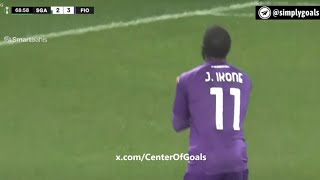 Jonathan Ikone Goal St Gallen vs Fiorentina 23 All Goals and Extended Highlights [upl. by Nimajeb]