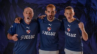 Nueva camiseta azul de Independiente 2023 [upl. by Oiluj]