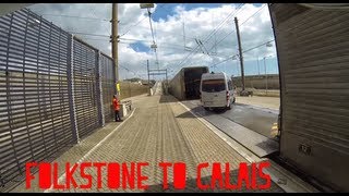 Folkestone to Calais  Mit dem Wohnmobil durch den Eurotunnel nach England » Rückfahrt [upl. by Lindell]