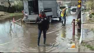 Howard Beach Residents Clean Up Following Flooding [upl. by Jaquenetta786]