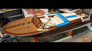 RIVA Aquarama KIT BUILD PART IIIB [upl. by Demahum]