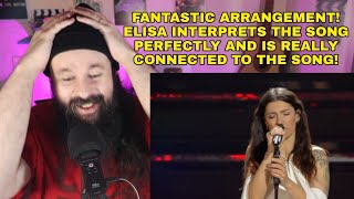 HEAVY METAL SINGER REACTS TO ELISA O FORSE SEI TU FOR THE FIRST TIME [upl. by Helmer]