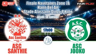 FINALE ZONE 7A HANN BEL AIR ASC SANTHIE vs ASC JOOKOStade Alassane DJIGO [upl. by Ahseihs]