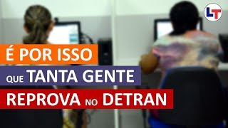 É por isso que tanta gente REPROVA na prova do Detran DirigirEuPosso [upl. by Tabb]