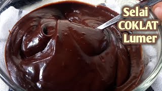 Resep SELAI COKLAT LUMER homemade Enak di freezer tetap lumer [upl. by Rafaelle987]