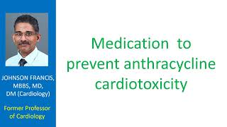 Medication to prevent anthracycline cardiotoxicity [upl. by Akiem]