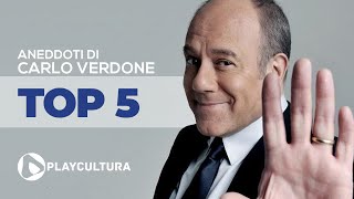 Top 5 aneddoti di Carlo Verdone [upl. by Burk]