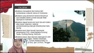 TUGAS GEOMORFOLOGI 3 TENTANG BENTUKLAHAN GUNUNG APIVULKANIK [upl. by Aven]