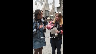 The HOTTEST of takes HarryPotter MuggleOnTheStreet Butterbeer [upl. by Fihsak]