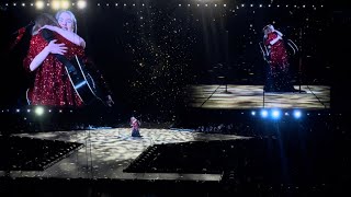 Phoebe Bridgers tells Taylor Swift “You Are My Hero” during the Eras Tour at MetLife Stadium 52823 [upl. by Haldis]