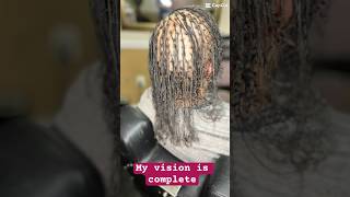 1 RULE find a professional you can trusttinylocsbraidlocs locjourneylocnationshortsnatural [upl. by Nicram]