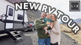 Our 2022 Travel Trailer Tour  PERFECT SIZE 30ft Jayco RV [upl. by Eeraj52]