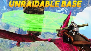 SOLO Claiming My UNRAIDABLE SKY Base  ARK [upl. by Kingsbury]