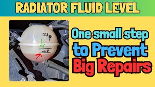 Why Radiator Fluid Levels Matter Too Much or Too Low [upl. by Eda24]