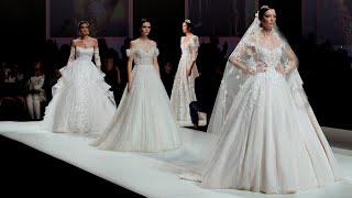 Nicole Milano Bridal Spring 2023  Barcelona Bridal Fashion Week [upl. by Cyna518]