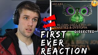 Rapper Reacts to ARCANE LEAGUE OF LEGENDS  Dynasties amp Dystopia  Denzel Curry Gizzle Bren Joy [upl. by Licec290]