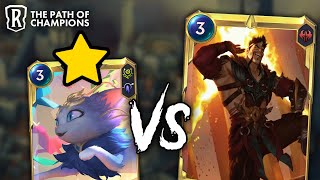 ⭐ 1 STAR YUUMI vs ⭐⭐ 25 STAR DRAVEN  Legends of Runeterra  The Path of Champions [upl. by Nrubliw615]