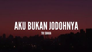 Tri Suaka  Aku Bukan Jodohnya Lirik [upl. by Diba]