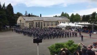 Rompete le righe del 195° corso allievi agenti Polizia di Stato Trieste 12 Maggio 2016 [upl. by Dnomse]