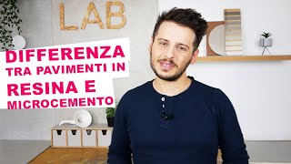 La differenza tra pavimenti in resina e microcemento [upl. by Piggy]