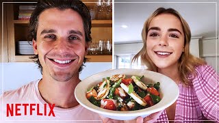 Antoni Cooks for Kiernan Shipka  a Dog Date  Netflix [upl. by Atile796]