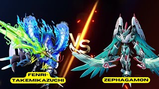 EX7 The ligthning is strikening again FenriTakemikazuchi VS Zephagamon [upl. by Anairol]