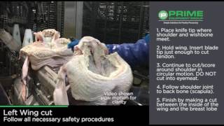 ILBD 2T In Line Breast Deboner for Turkey  Shoulder Cut [upl. by Siroved]