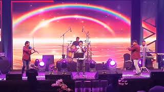 kanneer poovinte kavilil thalodiMG SreekumarBalamuraliVivekLive performance [upl. by Hobie648]