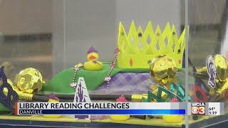 Danville Public Library challenges kids to read more books [upl. by Attevaj]