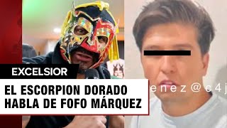 quotNo importa a qué te dediquesquot El Escorpión Dorado reacciona a la detención de Fofo Márquez [upl. by Ocirled497]