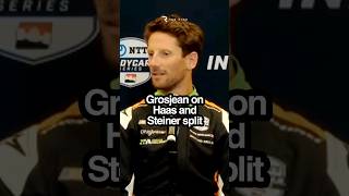 💬 Grosjean on HaasSteiner F1 SPLIT [upl. by Anailil261]