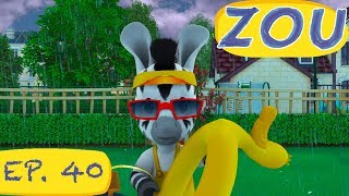 Zou  Zous Rainy Day Ep40  Full Episodes  Kids Cartoon [upl. by Skell]