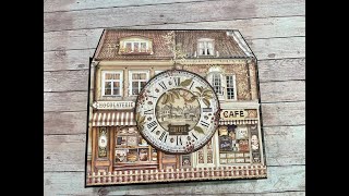 STAMPERIA COFFEE AND CHOCOLATE ALBUM SHARE  SHELLIE GEIGLE  JS HOBBIES AND CRAFTS [upl. by Juan]