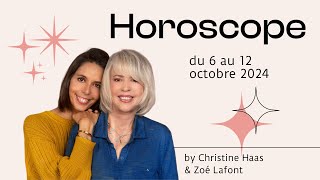 Horoscope du 6 au 12 octobre 🥨 par Christine Haas [upl. by Yorgen]