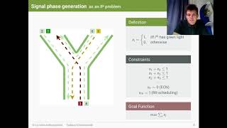 SUMO Novel signal coordination method [upl. by Ynad509]