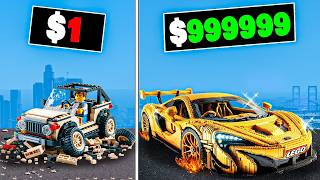 1 to 1000000 Lego Car in GTA 5 [upl. by Parsons]