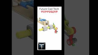 Mechanism 🔥😱🔥😱 adjusting  crank Radius in solidwork automobile short viralvideos trendingreels [upl. by Jaban564]