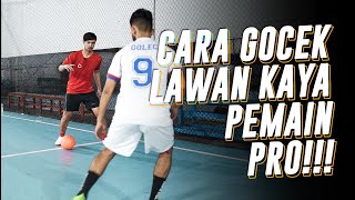 3 TIPS GOCEK LAWAN KAYA PEMAIN PRO FUTSAL [upl. by Einnaj]