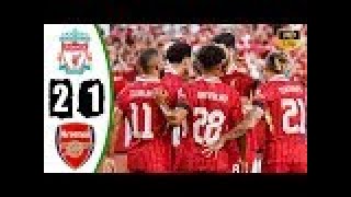 Liverpool V Arsenal 21 All the goals  Highlights 2024 [upl. by Winona]